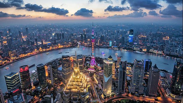 Shanghai Pudong skyline